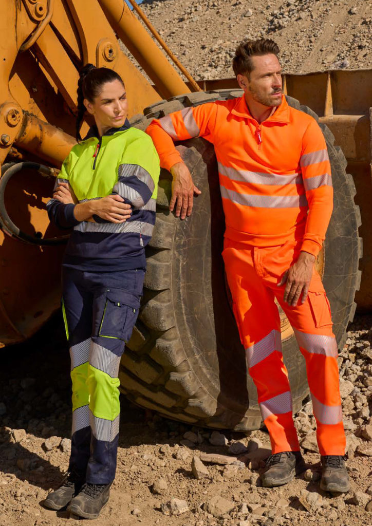 ropa de trabajo de invierno de alta visibilidad
